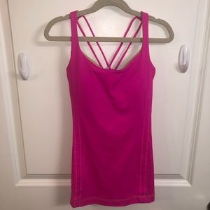 Lululemon Pink Tank Size 2